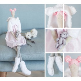 Интерьерная кукла «Алекса», набор для шитья, 18.9 × 22.5 × 2.5 см