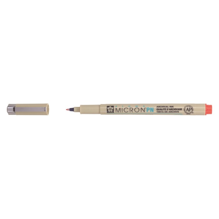 Ручка капиллярная Sakura Pigma Micron PN 0.4-0.5 мм красный