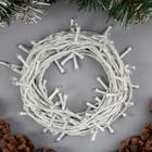 Гирлянда «Нить» 10 м, IP20, белая нить, 100 LED, свечение белое, 8 режимов, 220 В 3556796