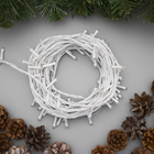 Гирлянда «Нить» 10 м, IP20, белая нить, 100 LED, свечение белое, 8 режимов, 220 В 3556796
