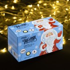 Гирлянда «Нить» 10 м, IP20, белая нить, 100 LED, свечение тёплое белое, 8 режимов, 220 В 3556797