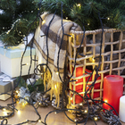 Гирлянда «Нить» 20 м, IP20, тёмная нить, 200 LED, свечение тёплое белое, 8 режимов, 220 В 3556813