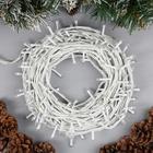 Гирлянда «Нить» 20 м, IP20, белая нить, 200 LED, свечение синее, 8 режимов, 220 В 3556822