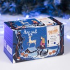 Гирлянда «Нить» 20 м, IP20, белая нить, 200 LED, свечение синее, 8 режимов, 220 В 3556822