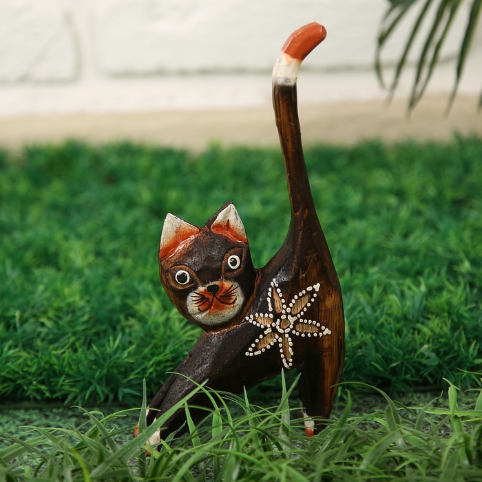 Кошка Из Дерева Фото