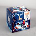 Гирлянда «Нить» 10 м, IP20, белая нить, 100 LED, свечение синее, 8 режимов, 220 В 3556798