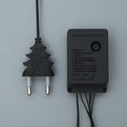 Гирлянда «Нить» 20 м, IP20, тёмная нить, 200 LED, свечение белое, 8 режимов, 220 В 3556812