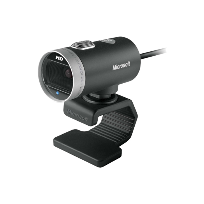 Web-камера Microsoft LifeCam Cinema, USB 2.0,1280х720,5Mpix foto,автофокус,Mic,черн-серебр