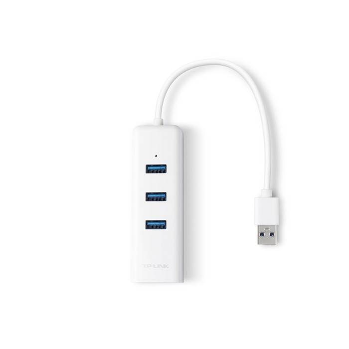 Сетевой адаптер Ethernet TP-Link UE330, USB 3.0, белый