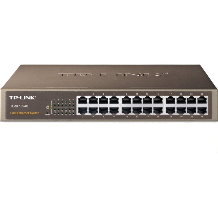 Коммутатор TP-Link TL-SG1024 неуправляемый настольный 24x10/100BASE-T