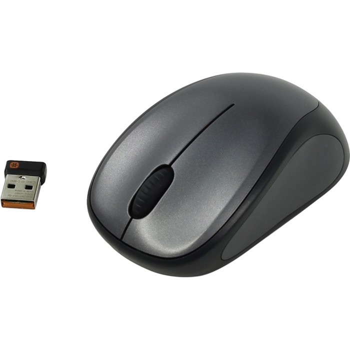 Мышь Logitech Wireless Mouse M235, черная, оптическая, беспроводная, USB, (3but)