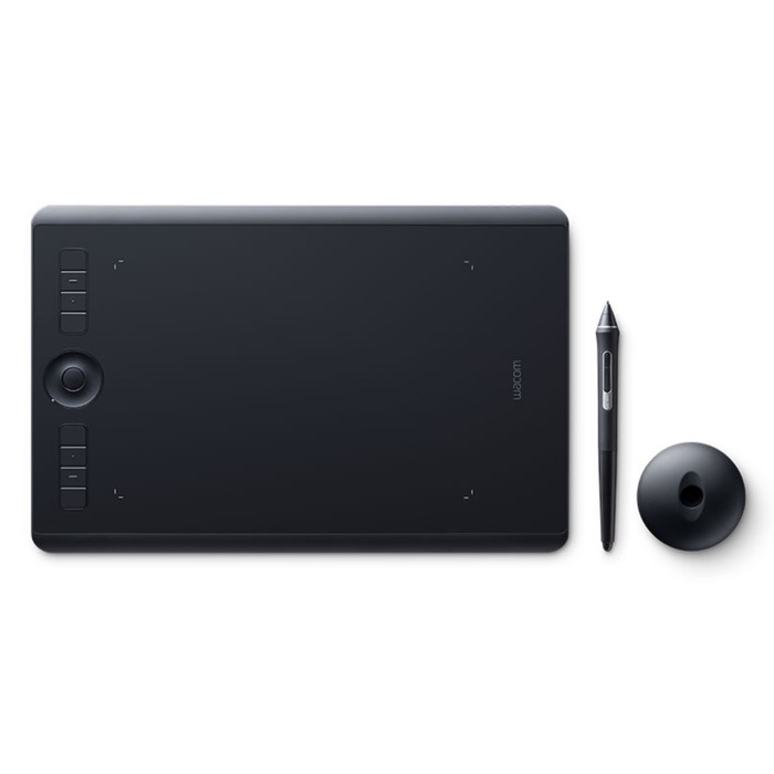 Графический планшет Wacom Intuos Pro Medium, USB/Bluetooth, черный