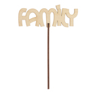 Топпер "Family" 12x4,5 см Топпер "Family" 12x4,5 см