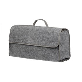 Органайзер в багажник iSky, войлочный, 50x25x15 см, серый