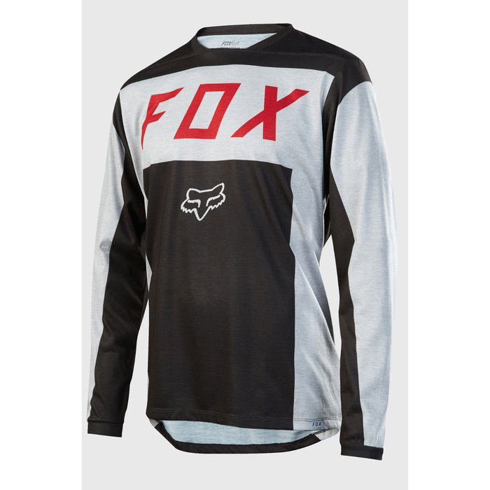 Джерси Fox Indicator LS Moth Jersey Light Grey, S