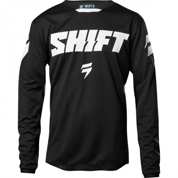 Джерси подростковая Shift White Ninety Seven Youth Jersey Black, M