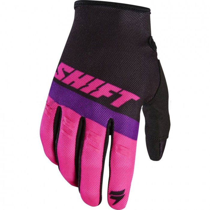 Перчатки Shift White Air Black/Pink, M