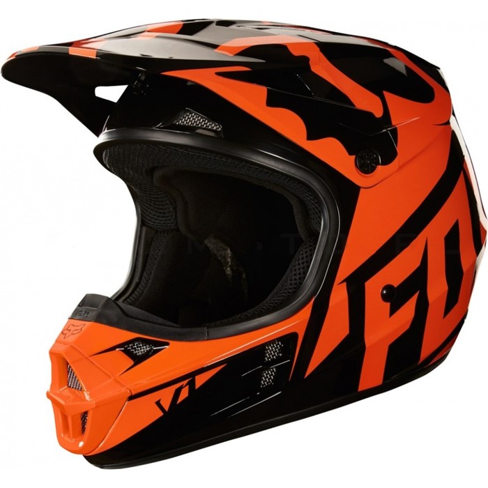 Шлем Fox V1 Race Helmet Orange, 57-58cm, M