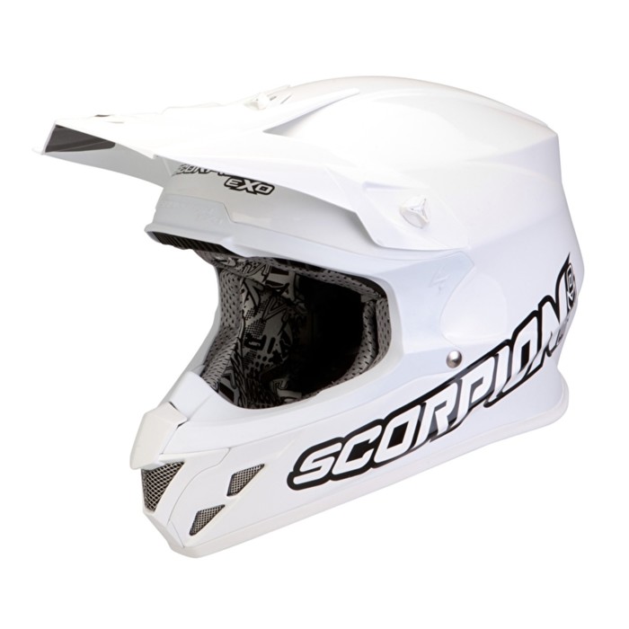 Шлем кросс SCORPION EXO VX-15 EVO SOLID White, L