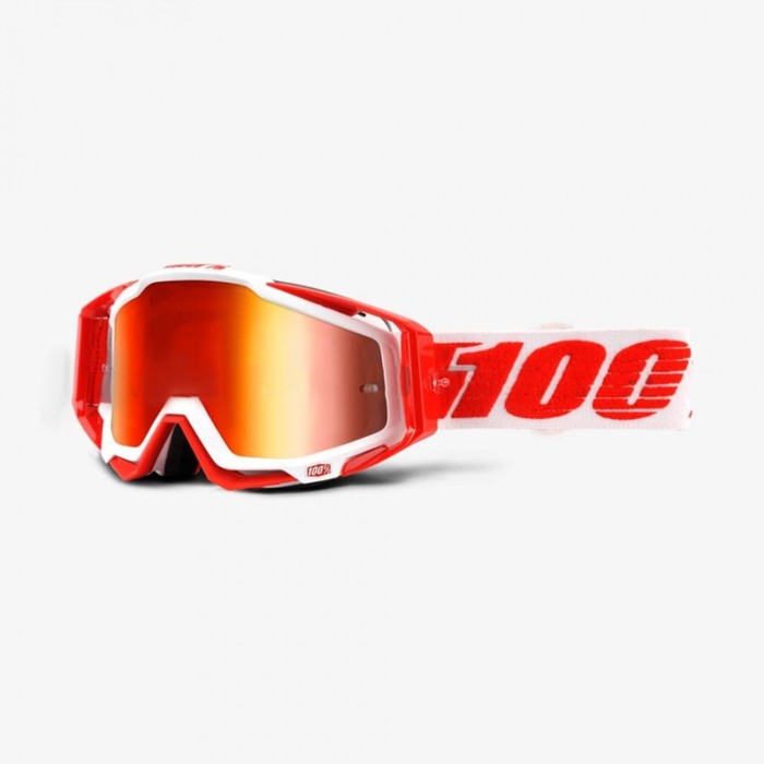 Очки кросс 100% Racecraft Bilal / Mirror Red Lens