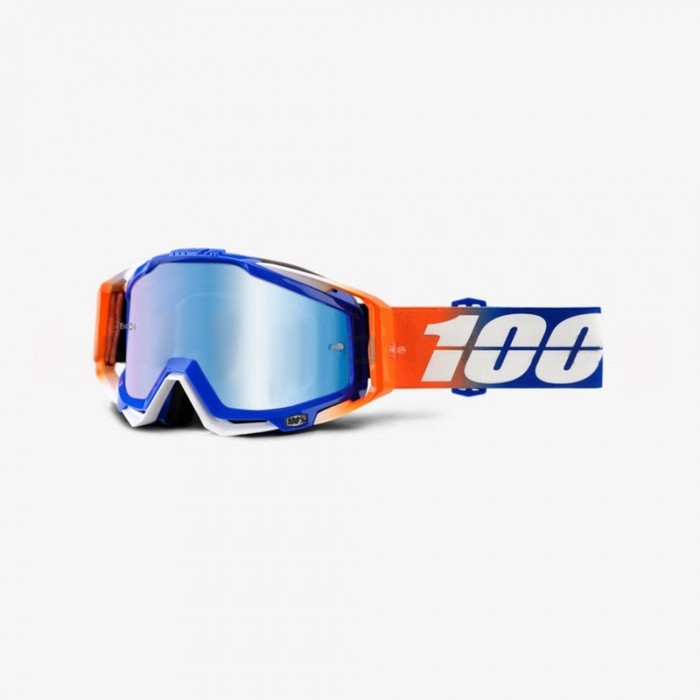 Очки кросс 100% Racecraft Roxburry / Mirror Blue Lens