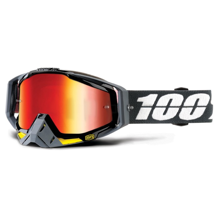 Очки кросс 100% Racecraft Fortis / Mirror Red Lens