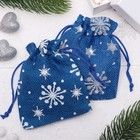 A bag Christmas "Len" fireworks, 10*12cm, color: blue-white