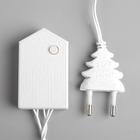 Гирлянда «Нить» 5 м, IP20, белая нить, 50 LED, свечение синее, 8 режимов, 220 В 3556774