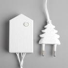 Гирлянда «Нить» 5 м, IP20, белая нить, 50 LED, свечение жёлтое, 8 режимов, 220 В 3556776