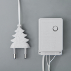 Гирлянда «Нить» 5 м, IP20, белая нить, 50 LED, свечение зелёное, 8 режимов, 220 В 3556777