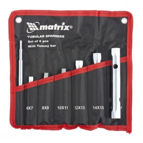 Набор ключей Matrix 13719, трубчатые, торцевые, 7 предметов 3803072