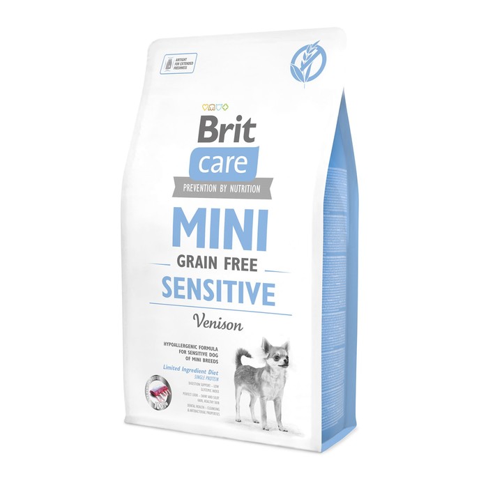 Сухой корм Brit Care MINI GF Sensitive для собак мини-пород, беззерновой, 2 кг