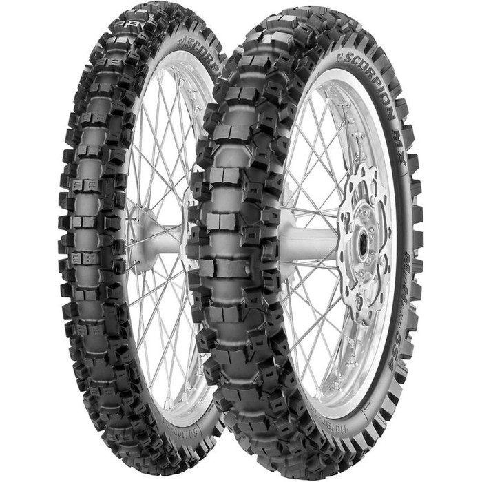 Мотошина Pirelli Scorpion MX Mid Hard 554 120/80 R19 63M TT Rear Кросс