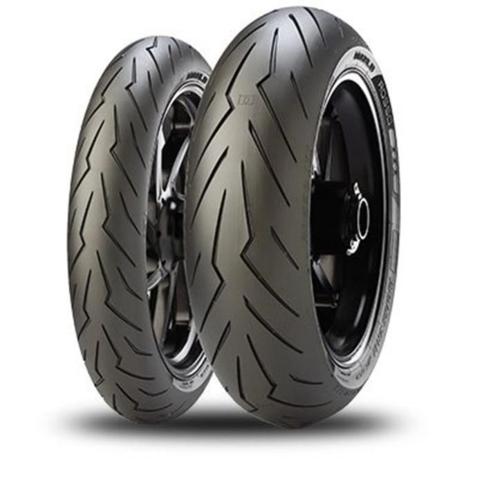 Мотошина Pirelli Diablo Rosso III 120/70 R17 58W TL Front Спорт