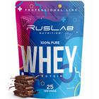 Протеин RusLabNutrition Whey 100 % pure, Шоколад, 800 г - фото 4921