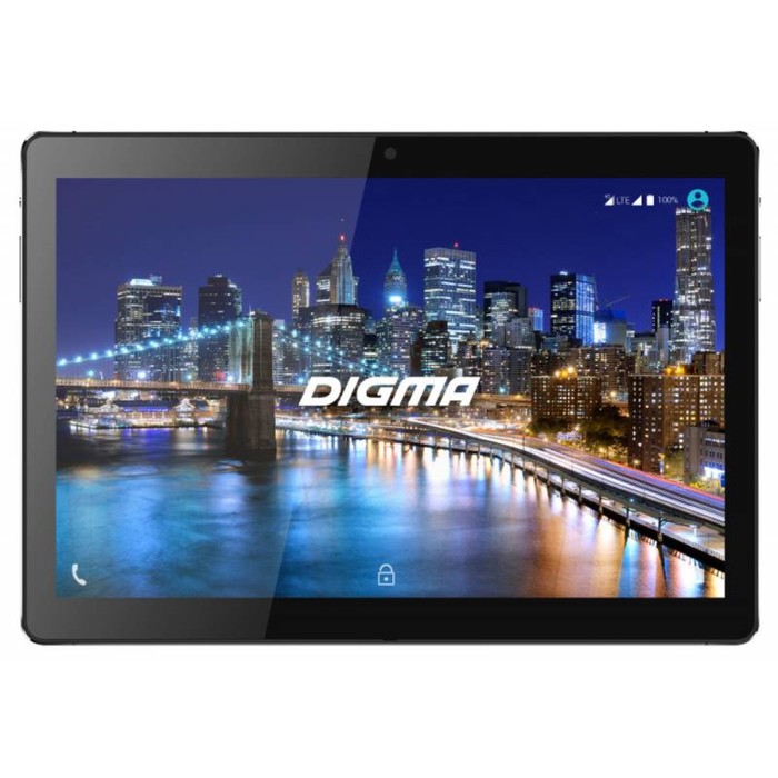 Планшет Digma CITI 1508 4G MT8735w 3Gb/64Gb 10.1&quot; 1920x1200 LTE Android 7.0 5Mpix/2Mpix черн   38441