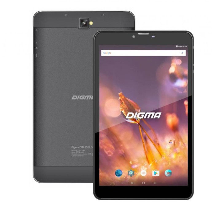 Планшет Digma CITI 8527 4G MTK8735W Gb/16Gb 8&quot; 1920x1200 LTE Android 7.0 8Mp/5Mp черный