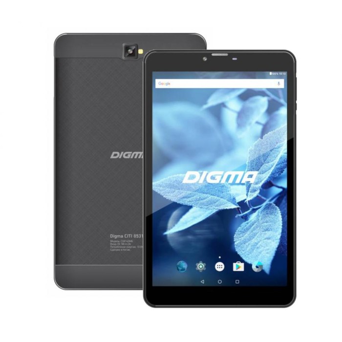 Планшет Digma CITI 8531 3G MT8321 1Gb/8Gb 8&quot; 1280x800 3G Android 7.0 2Mp/0.3Mp графит/черный   38441