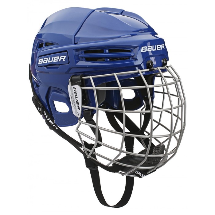 Шлем BAUER IMS 5.0 COMBO Взросл(SR) синий M