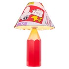 Настольная лампа KIDS 40Вт E27 красный 25x25x40см Настольная лампа KIDS 40Вт E27 красный 25x25x40см