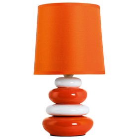 Настольная лампа Naretha 40Вт E14 оранжевый 15x15x27см