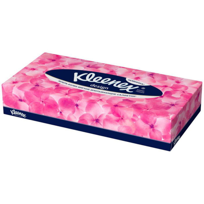 Kleenex салфетки в коробке Design 70 шт