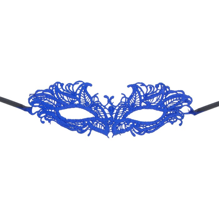 Карнавальная маска «Преображение», ажур, цвет синий
