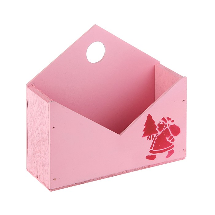 Ящик-конверт № 1 розовый, 20,5х18х6 см