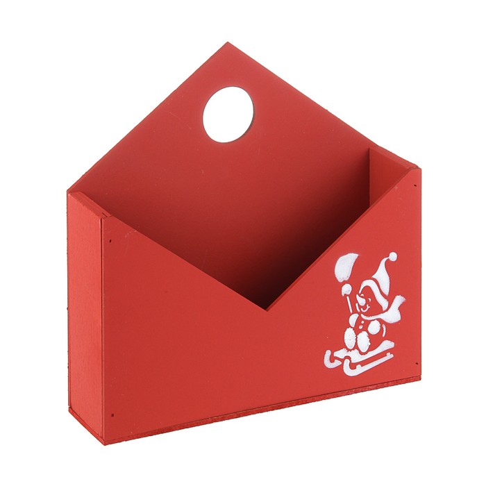 Ящик-конверт № 2 красный, 24х24х5 см