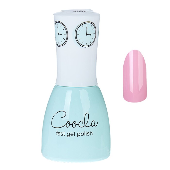 Гель-лак Coocla однофазный Fast gel polish Cutie Patootie, 6 мл