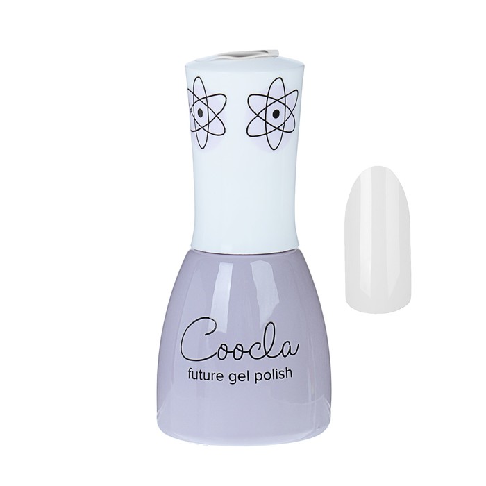 Гель-лак Coocla Future gel polish White &amp; Fluffy, 6 мл