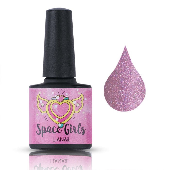 Гель-лак Lianail Space girls Galaxy Heart, 10 мл