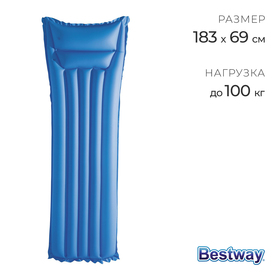 Матрас для плавания, 183 х 69 см, цвета МИКС, 44007 Bestway