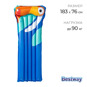 Матрас для плавания, 183 х 76 см, цвета МИКС, 44021 Bestway